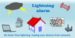 Lightning alarm ENG